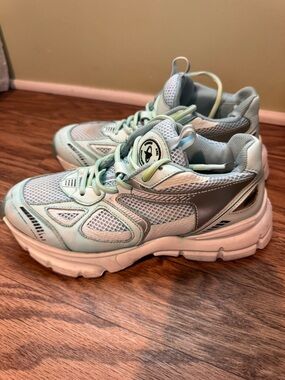 Axel Arigato Green Dip-Dye Marathon Sneakers